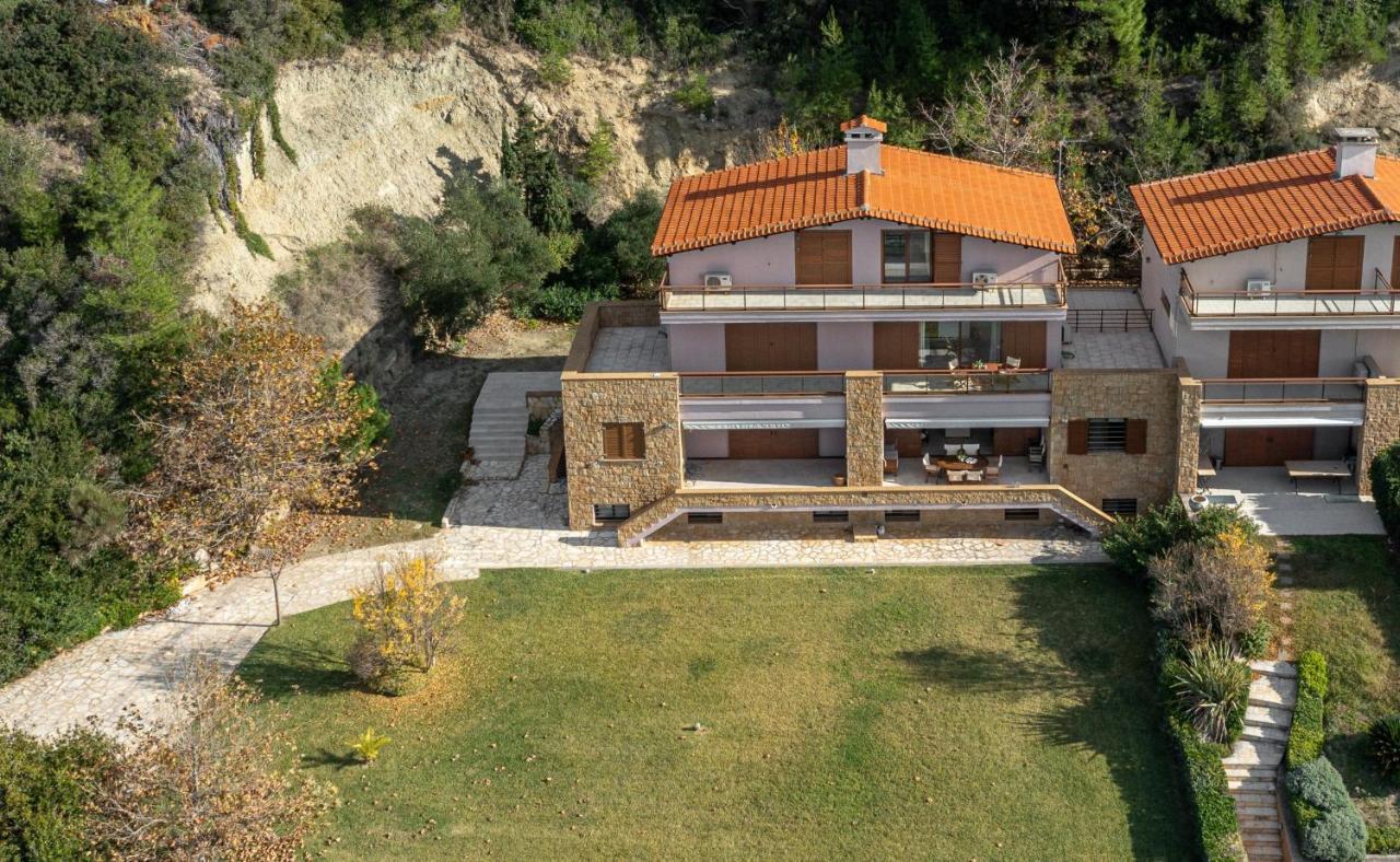 Seagrove, Beachfront Villa In Possidi #Feelslikehome Скала-Фуркас Экстерьер фото